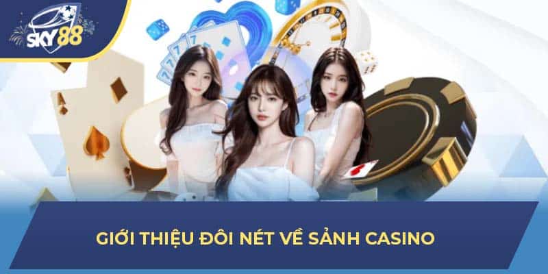 Giới thiệu đôi nét về sảnh casino 