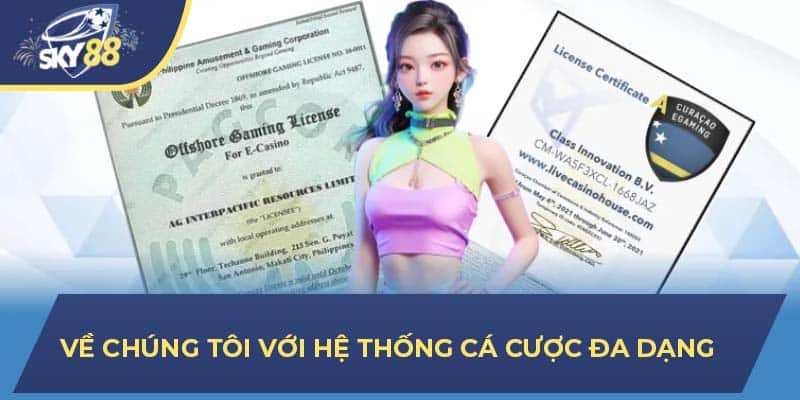 Về chúng tôi với hệ thống cá cược đa dạng 